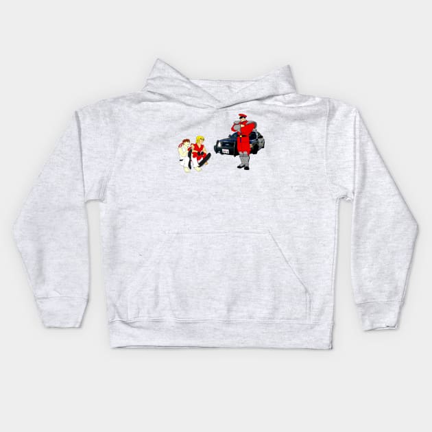 RYU & KEN Kids Hoodie by DonovanStrain